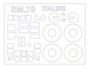     KV Models SM.79 Spaviero (KVM72545)