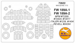    KV Models  Fw-189A1 A-2 (KVM72622)