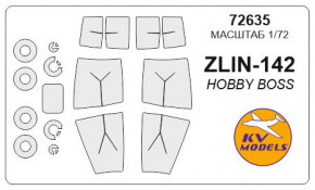  KV Models Zlin-142 Hobby Boss (KVM72635)