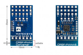   Matek CRSF-PWM-6 (MATEK-CRSF-PWM-6) 3