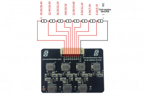   ZNLD  BMS Li-Pol 8S 1.2A (ZNLD-DJ-ETA3000-8S) 3