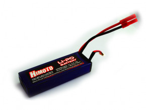  Li-Po  (11.1V 3500mAh 3S 25C) w/Banana Plug Himoto (LP3500)