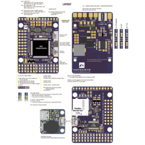    MATEKSYS H743-WING V3 (H743-WING-V3/HP024.0084-V3) 3