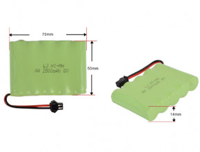  Ni-MH 6V 2800 mAh 3