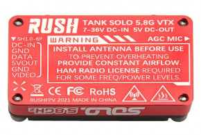 ³ RushFPV RUSH TANK SOLO 5.8GHz 1600mW (RUSH-DA14) 4