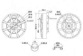  T-Motor Antigravity MN6007 II KV320 6S   (TM-MN6007II-320) 7