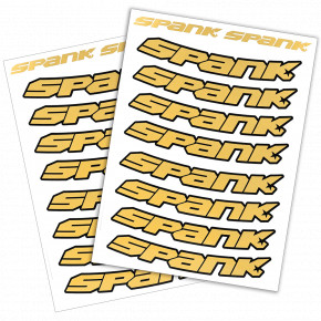     SPANK Decal kit, Yellow (V01F99PVC034SPK) 3