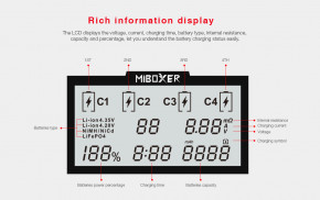    MiBoxer C4 4  Ni-Mh/Li-ion/LiFePO4  11