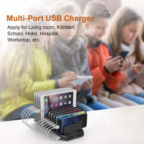   10- USB 60W Alxum  iPad, iPhone Xs Max, X, 8 Plus, Samsung Galaxy, Google   6