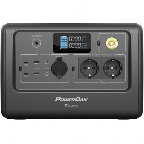    Bluetti PowerOak EB70 716Wh, 198889mAh, 1000W, Grey (5)