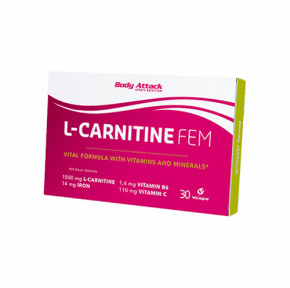  Body Attack L-Carnitine FEM 30 (02251001)