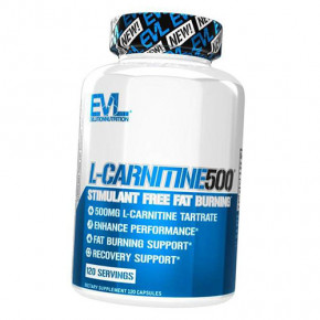  Evlution Nutrition L-Carnitine 500 Caps 120 (02385004)