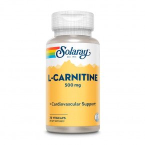  Solaray L-Carnitine 500 mg 30  