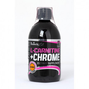 L- Biotech L-Carnitine +chrome 500ml Orange 100-29-8994000-20