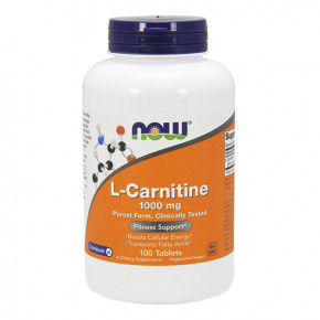  NOW L-Carnitine Tartrate 1000 100 tab