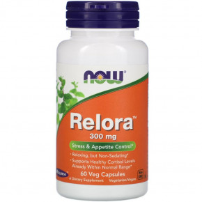  NOW Relora 300 mg 60 veg caps