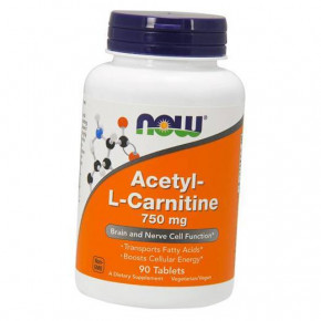  Now Foods Acetyl-L-Carnitine 750 90 (02128014)