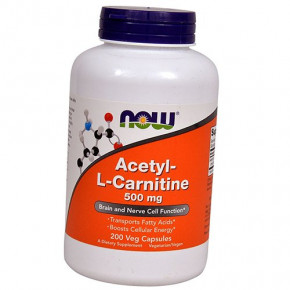  Now Foods Acetyl L-Carnitine 500 200 (02128006)