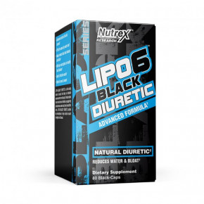  Nutrex Lipo-6 Black Diuretic - 80ct