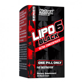  Nutrex Lipo-6 Black UC - 30ct