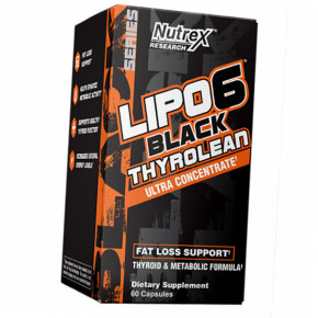  Nutrex Lipo-6 Black Thyrolean 60  3