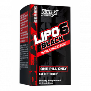  Nutrex Lipo 6 Black Ultra Concentrate 60 caps