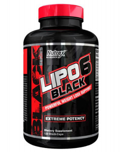  Nutrex Research Lipo-6 Black 120 