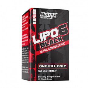  Nutrex Research Lipo-6 Black Ultra Concentrate 30  