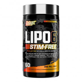  Nutrex Research Lipo-6 Stim Free 60  