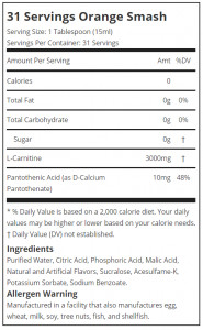  Ronnie Coleman L-Carnitine-XS Liquid 465 ml- blue razz 3