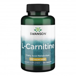  Swanson L-Carnitine 500mg 100caps