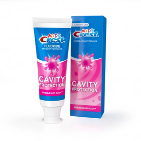      , Kids, Fluoride Anticavity Toothpaste, Bubblegum Rush, Crest, 119 