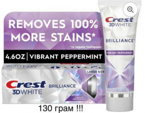 ������ ����� Crest 3D White Brilliance Vibrant Peppermint Large Size 130 �