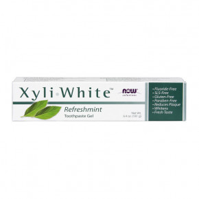   NOW Xyli White Toothpaste Gel 181 g cinnafresh