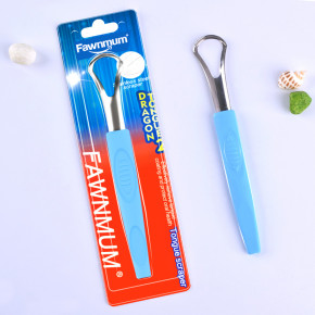   Fawnmum Tongue Scraper Steel  5