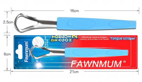   Fawnmum Tongue Scraper Steel  6