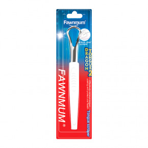   Fawnmum Tongue Scraper Steel 