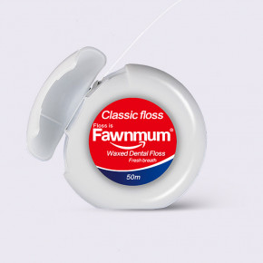   Fawnmum Waxed Dental Floss Classic (PE) 50