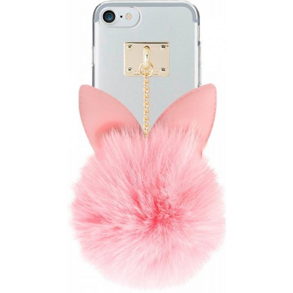 - Ddpop Leather Rabbit Case iPhone 7 Pink