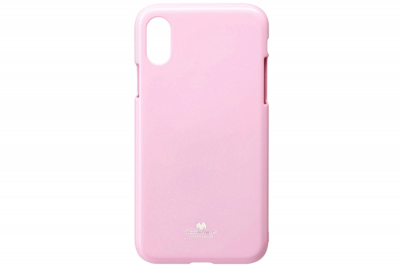  Goospery iPhone X/XS Jelly Case Pink (88061643929660