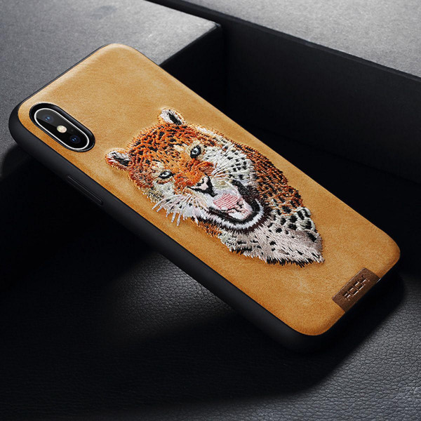   iPhone X Rock Space Beast Series Leopard