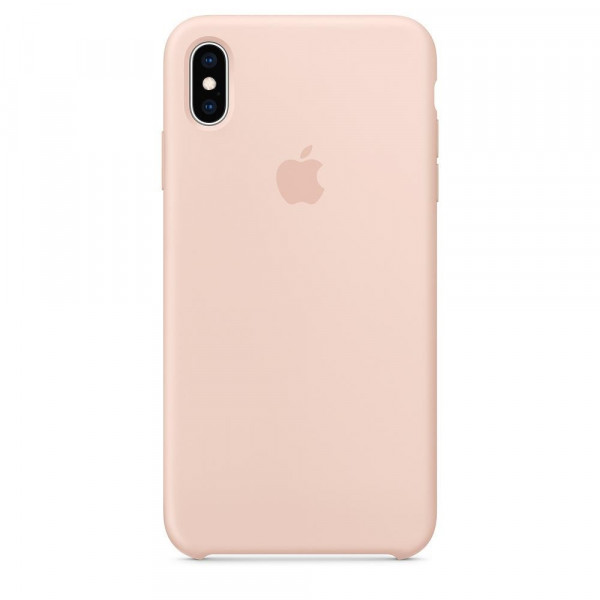    Silicone Case for iPhone XS Max Pink Sand