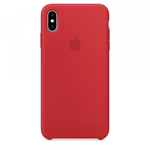    Silicone Case for iPhone XS Max Red