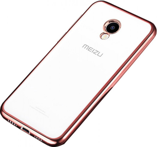  Toto TPU case Electroplated Meizu M5 Rose Gold