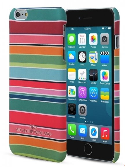  ARU  iPhone 6 Stripes Rainbow