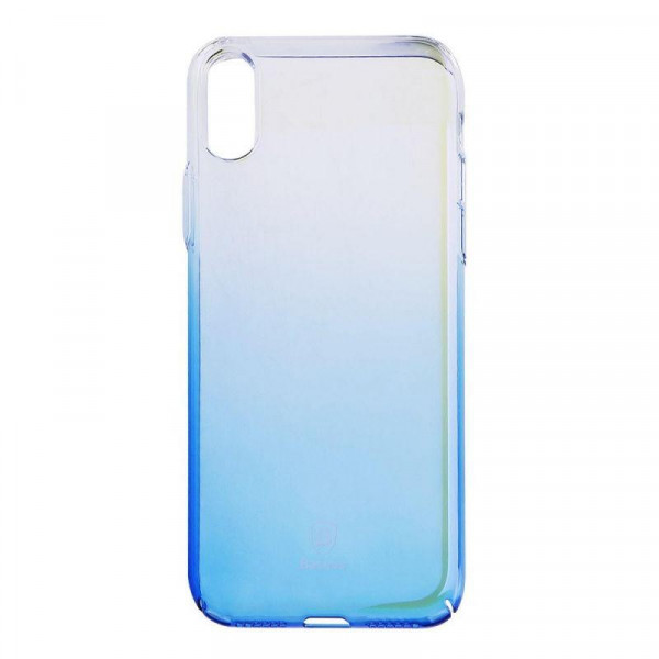    iPhoneX/Xs Baseus Glaze Case Blue (WIAPIPH8-GC03)