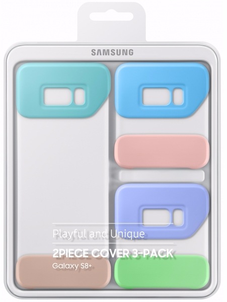   Samsung 2 Piece Cover 3-Pack   Galaxy S8 (G950) Multicolor (EF-MG950KMEGRU)