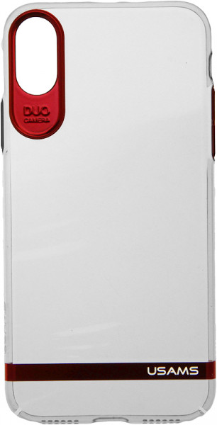  Usams Q-plating Series Apple iPhone X Red