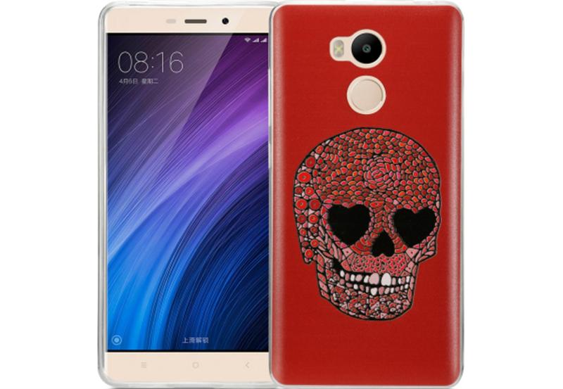 - Utty 3DPattern Ultra Thin  Xiaomi Redmi 4 Pro Red/Black/sh7409 (263495)