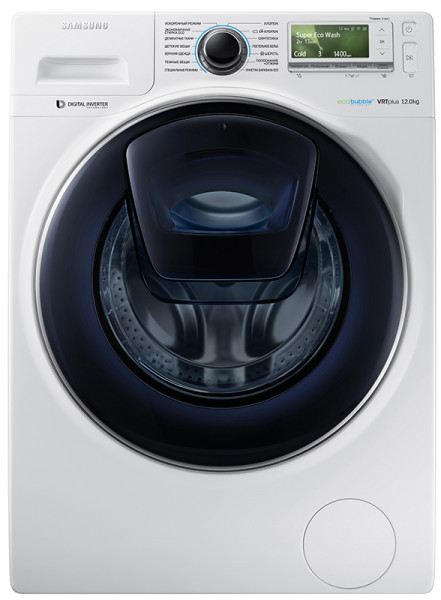   Samsung AddWash Eco Bubble WW12K8412OW/LP